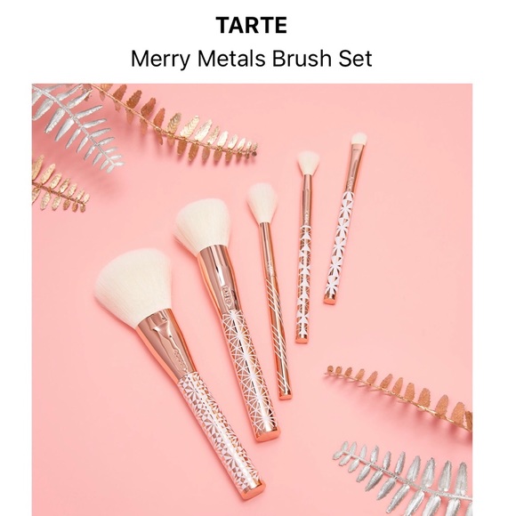 ❄️ TARTE Merry Metals Brush Set ❄️ BRAND NEW - Picture 3 of 7